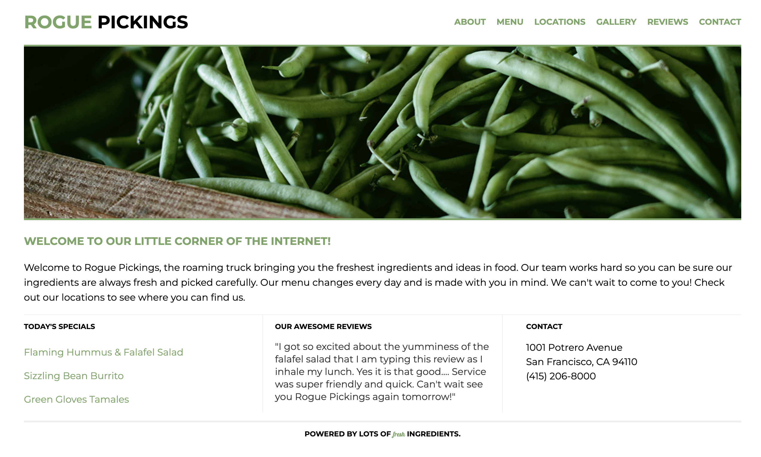 rogue pickings website